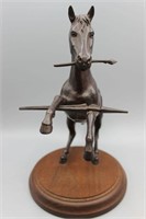 "Rampant Colt" Bronze by Alvin A. White, 1968