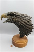 "Eagle Gold Beak" Bronze by Bruce Killen, 1985