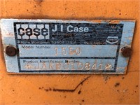 Lot #3 Case Model 1550 Turbo Diesel Crawler Dozer