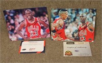 (2) Michael Jordan Prints w/Signatures