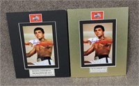 (2) Muhammad Ali Prints w/Signature
