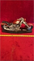 Motorcycle figurine