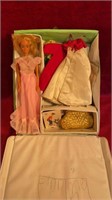 1966 barbie with case and cloths