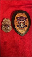 Vintage badges