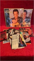 Elvis calendars and pamphlets