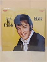 Rare Elvis Presley *Let's Be Friends* LP 33 Record