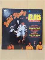 Rare Elvis Presley *Solid Rocks* LP 33 Record