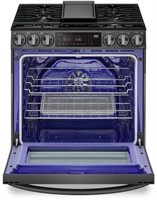 LG 6.3 Cu. Ft. Smart Front-Control Gas Range with