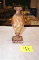 Vintage Marble Lamp Base – two pieces
