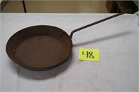 Vintage Long Handle Metal Pan