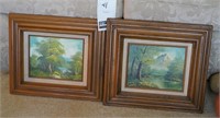 2x Landscape Paintings