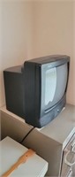3 DRAWER METAL FILE CABINT AND 14" RCA TELEVISION
