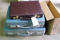 Vintage Suitcases & Brief Case