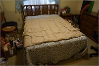 Pecan Wood Bed (Full/Queen)
