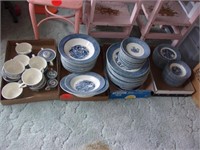 CURRIERS OVES PLATES CUPS SAUCERS
