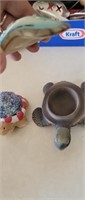 CANDLES, AVON DOVE CANDLE HOLDERS, MINATURE