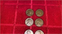 12 WHEAT PENNIES- 1940’S To 50’S
