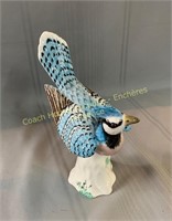 Crown Staffordshire Blue Jay signed M. Doubell