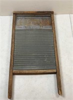 Antique National Vim Metal Washboard #183