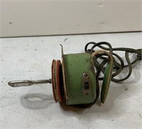 Antique Knapp-Monarch Green Electric Mixer