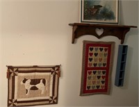Home Decor-Shelf, Needlework, Artwork
