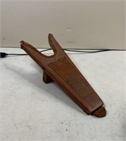 Antique Wood Cowboy Boot Remover