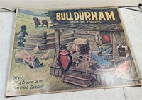 Bull Durham Tobacco Advertising Sign