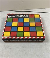 NOS Tupper Toys Busy Blocks Set