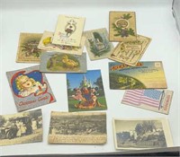 Vintage Postcards and Ephemera Lot