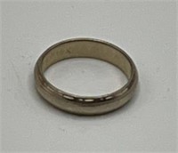 14 K White Gold Ring 3.1 Grams