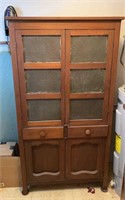 Antique Pie Safe-4 Door, 2 Drawer