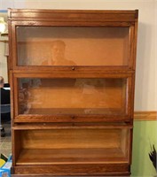 Antique 3 Stack Lawyers Bookcase