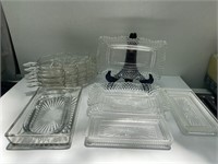 Glass Trays Serving Pieces