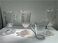 Vintage Celery Containers Glass Pitcher (4)