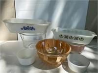 Vintage FireKing Casseroles & Bowls