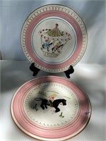 Vintage Stangl Pottery Children Plates 
One has