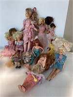 Vintage Barbies & Such. Needs cleaning