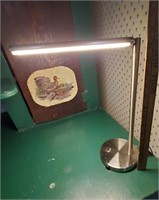 Silver Desk Lamp