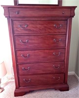 Six Drawer Wooden Dresser