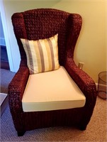 Wicker Arm Chair