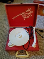 Vintage Emerson Big-little Potable Phono