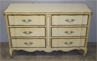 French provincial double dresser