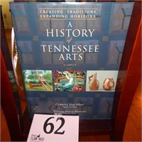 "A HISTORY OF TENNESSEE ARTS" BOOK SIGNED BY