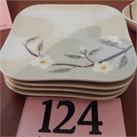 WEIL WARE CHINA  4 BREAD PLATES