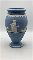 7" Wedgewood Blue Jasperware Vase