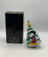 Christopher Radko Mickey Mouse Xmas Tree w/ Box