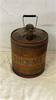 Old Sho-Me Metal Gas Can-5 Gallon