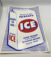 NOS Ice Advertising Decal #7 Vivian Mfg Co.