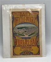 1904 World's Fair Daily Official Program
