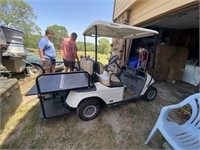 EZ Go Golf Cart **Batteries New 2017 - Not chargng